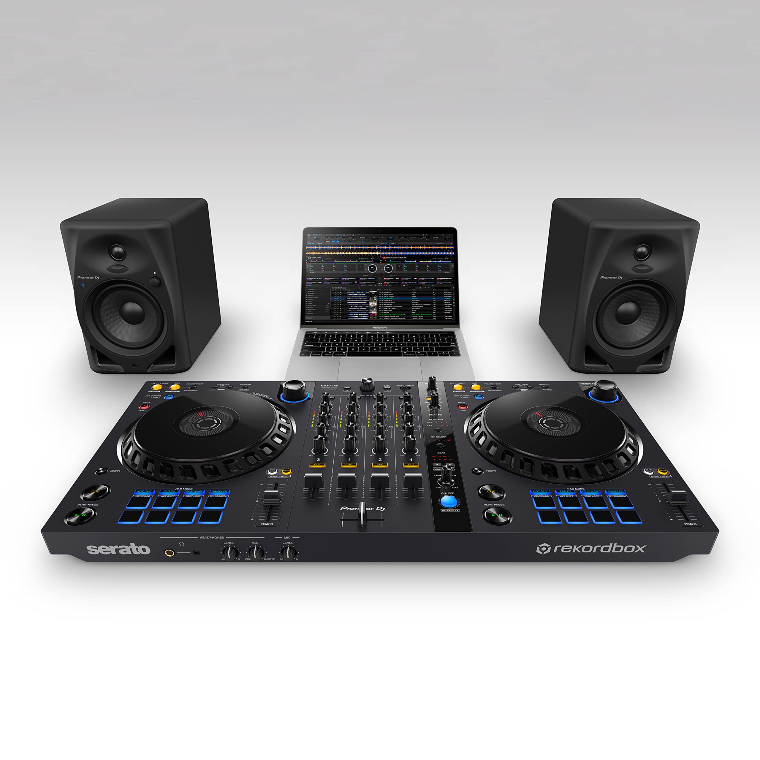 Pioneer DJ DM-50D-BT 5-inch Bluetooth Studio Monitor Speakers (Pair) - Professional Desktop Active Speakers for DJs, Music Production & Home Audio - Black