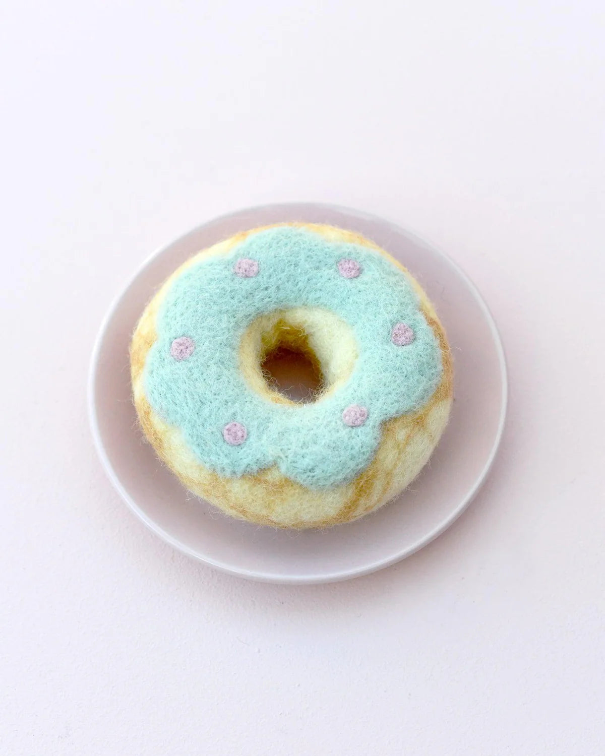 Colorful Pastel Donuts Felt Play Food Set - 12PCS Pretend Play Donut Toys for Kids, Toddlers & Preschoolers - Perfect for Tea Parties, Kitchen Role Play & Early Learning Activities