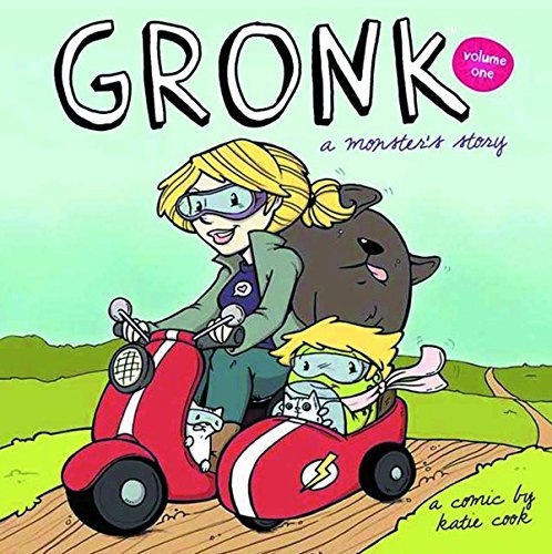 Gronk: A Monster's Story Volume 1 Graphic Novel by Katie Cook | Cute Monster Comic Book for Kids & Adults | Perfect for Bedtime Reading & Comic Collectors