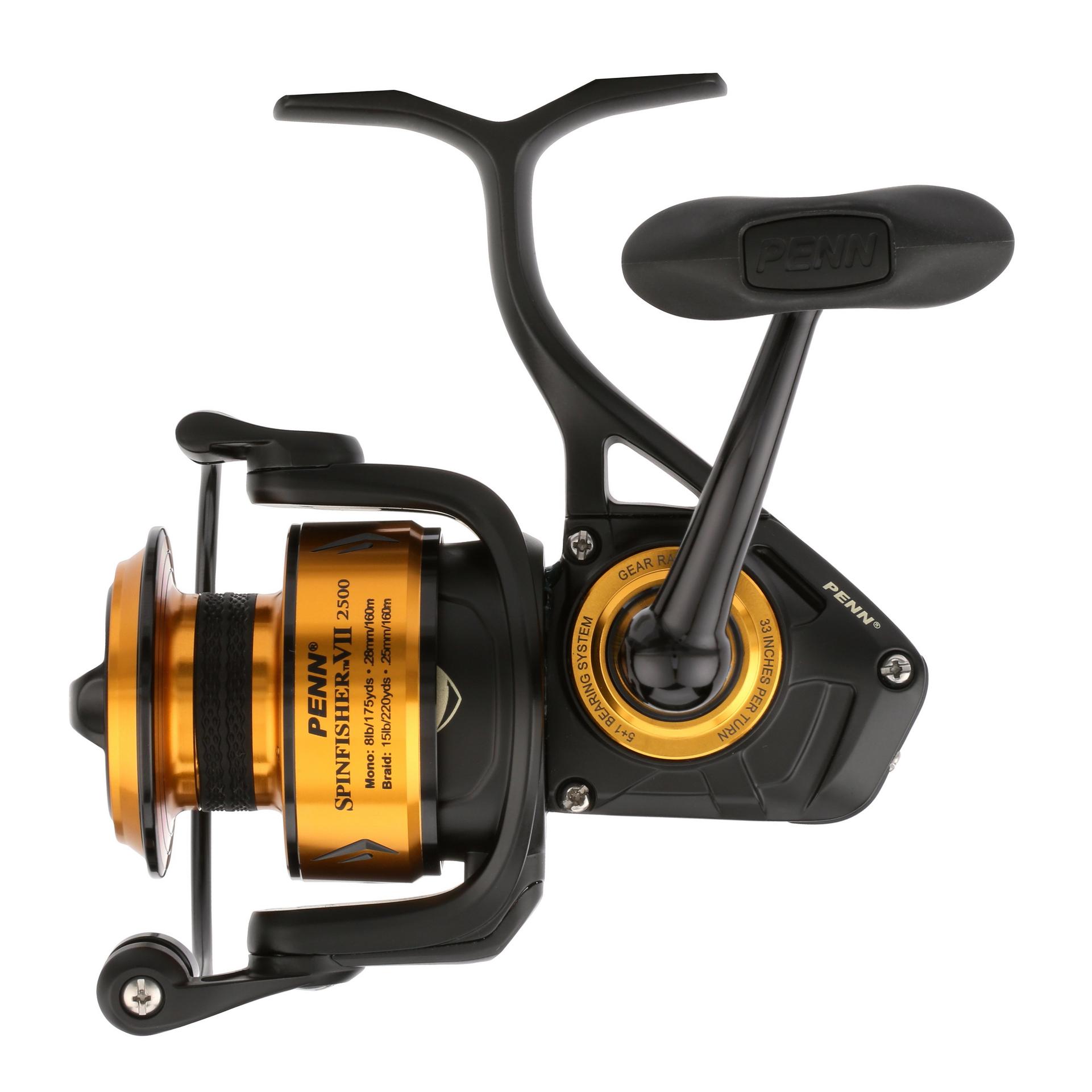 Penn Spinfisher VII Spinning Fishing Reel - Saltwater & Freshwater Resistant, Smooth Drag System - Perfect for Surf Fishing, Pier Fishing & Offshore Angling