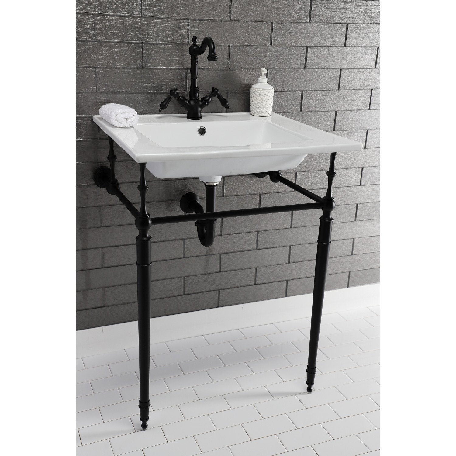**25-Inch Ceramic Vanity Sink Top with Single Faucet Hole – Perfect for Bathroom Renovation & Modern Home Decor**