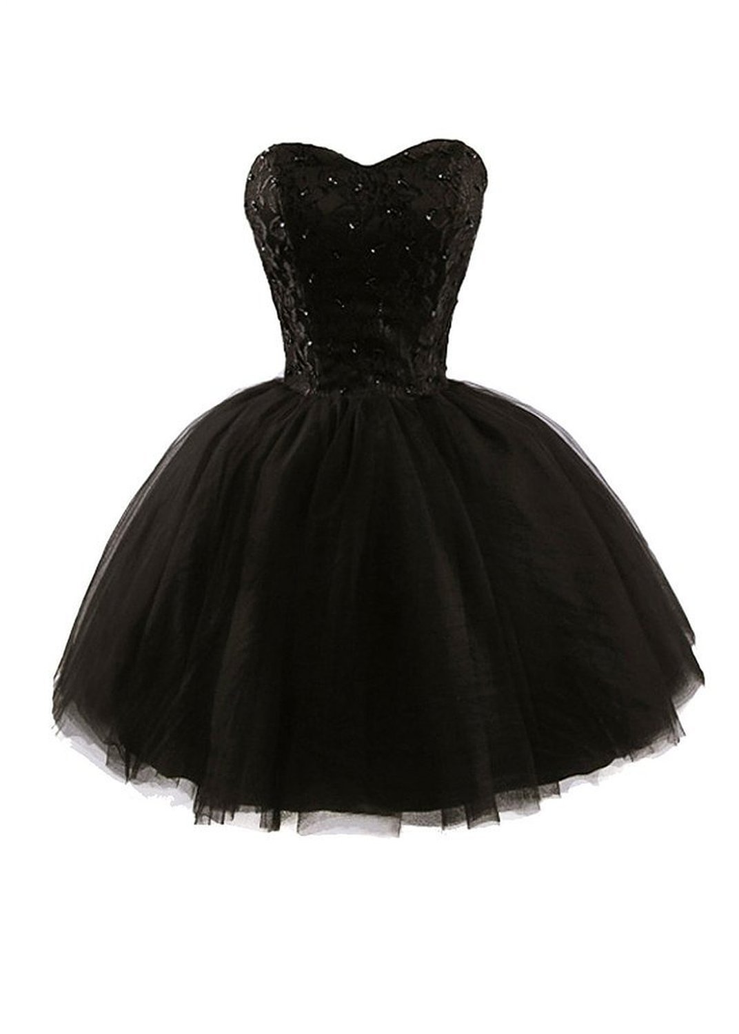 BessDress Sequined Lace Prom Dress - Perfect for Homecoming & Ball Gowns