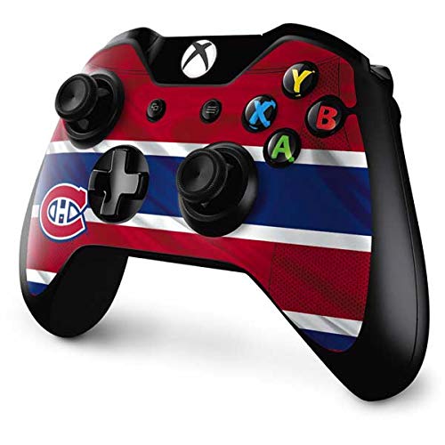 Officially Licensed NHL Montreal Canadiens Home Jersey Gaming Skin for Xbox One Controller - Custom Decal Sticker for Enhanced Grip & Style - Perfect for Gamers, Collectors & Hockey Fans