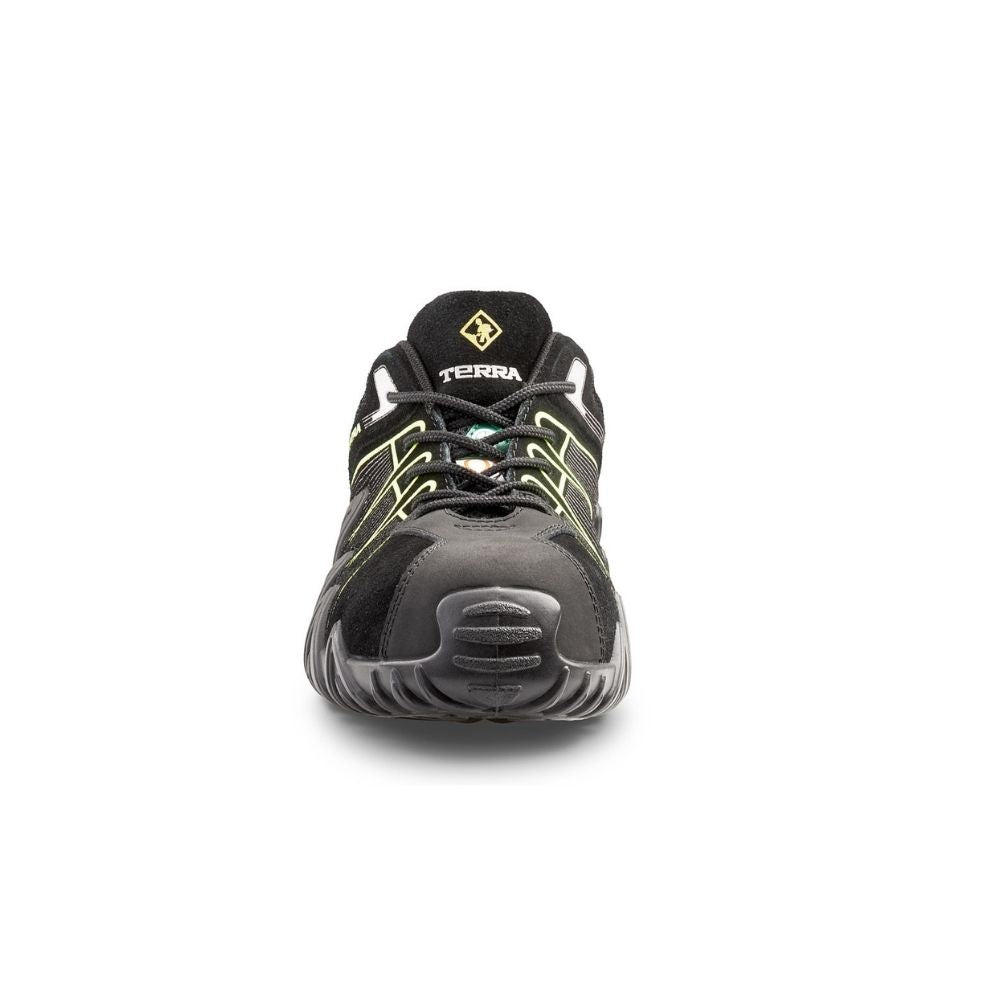 Terra Spider X Unisex Lightweight Composite Toe Work Shoes TR108008BLL - Yellow & Black Safety Boots for Construction, Warehouse & Outdoor Work