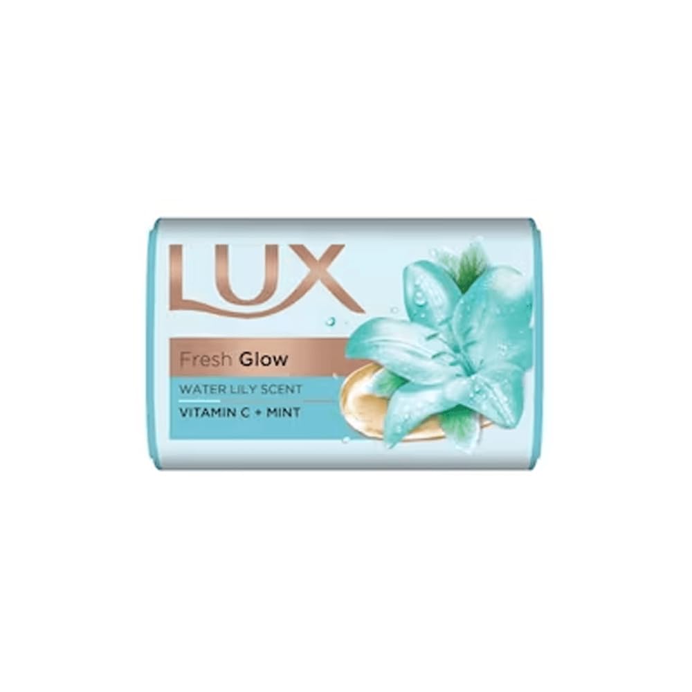 Lux Green Soap Bar - Pack of 4 (100g Each) | Moisturizing & Refreshing Body Soap for Daily Skincare, Bath & Shower