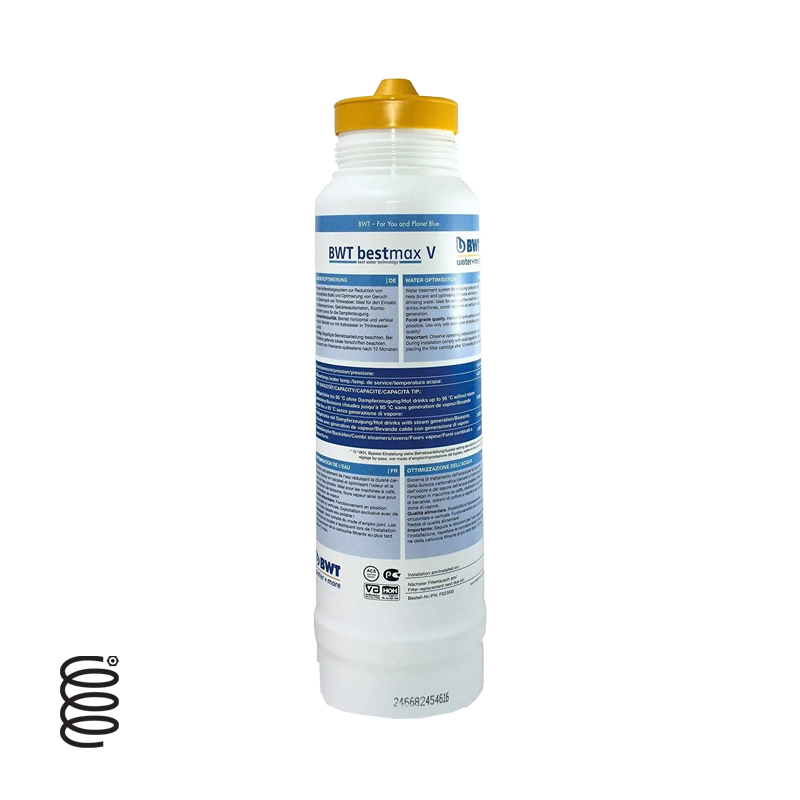 BWT Bestmax Water Softener & Filter System - High Efficiency Salt-Free Water Conditioning for Home, Kitchen & Shower - Removes Hard Water, Chlorine & Impurities