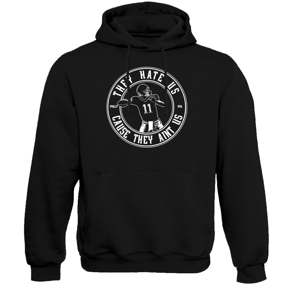 Xtreme Apparel Hate Us Ain't Us Men's Hoodie Sweatshirt - Football Fan Gear for Game Day & Streetwear