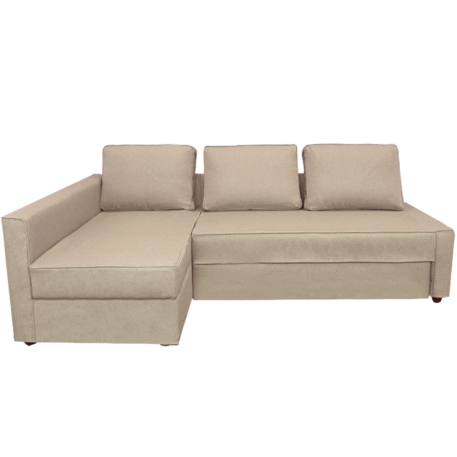 Premium IKEA Friheten Sofa Bed Sleeper Cover - Left Sectional Couch Slipcover with Cushion & Pillow Covers (AF-31) | Perfect for Living Room Protection & Style Upgrade