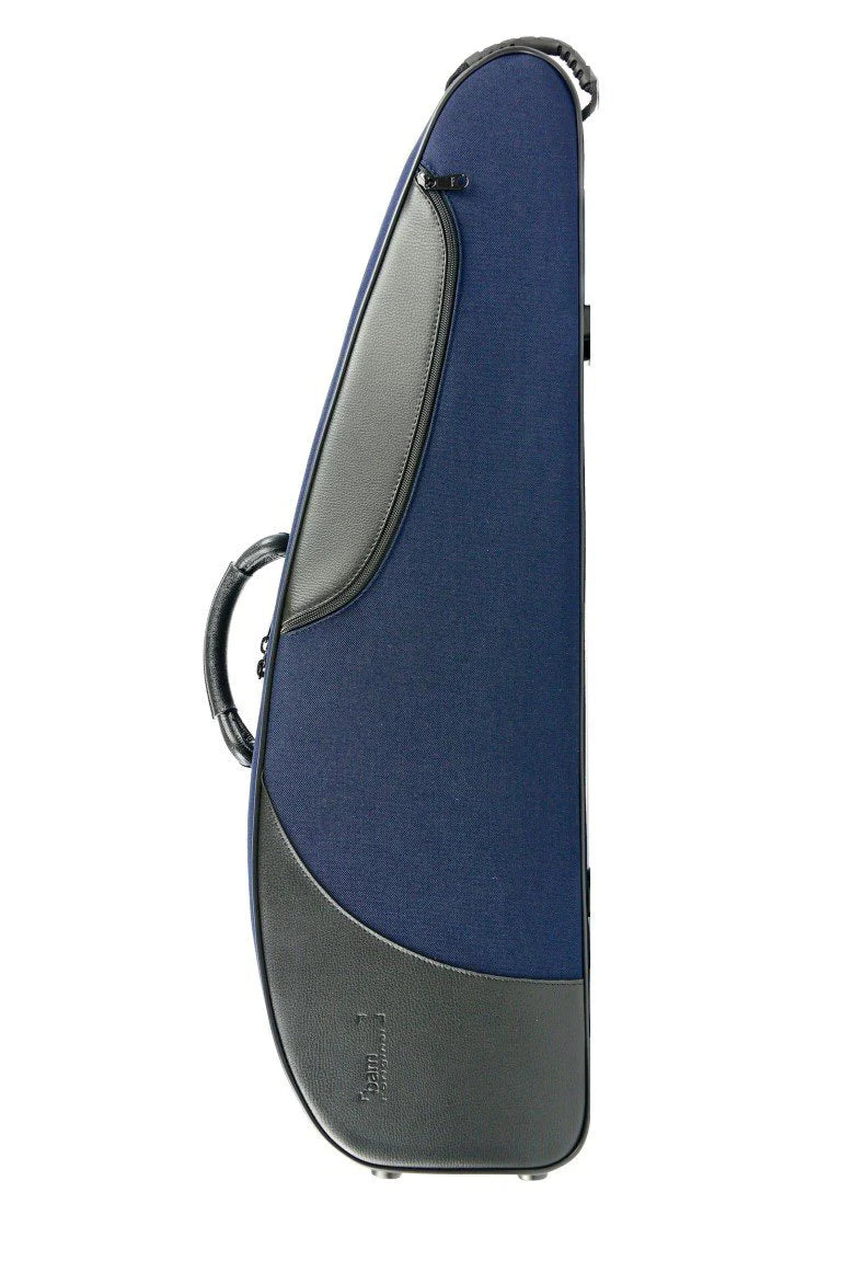 Bam Classic 3 Violin Case 4/4 Size Navy Blue - Premium Violin Storage & Protection for Professional Musicians & Students - Perfect for Performances, Travel & Home Practice