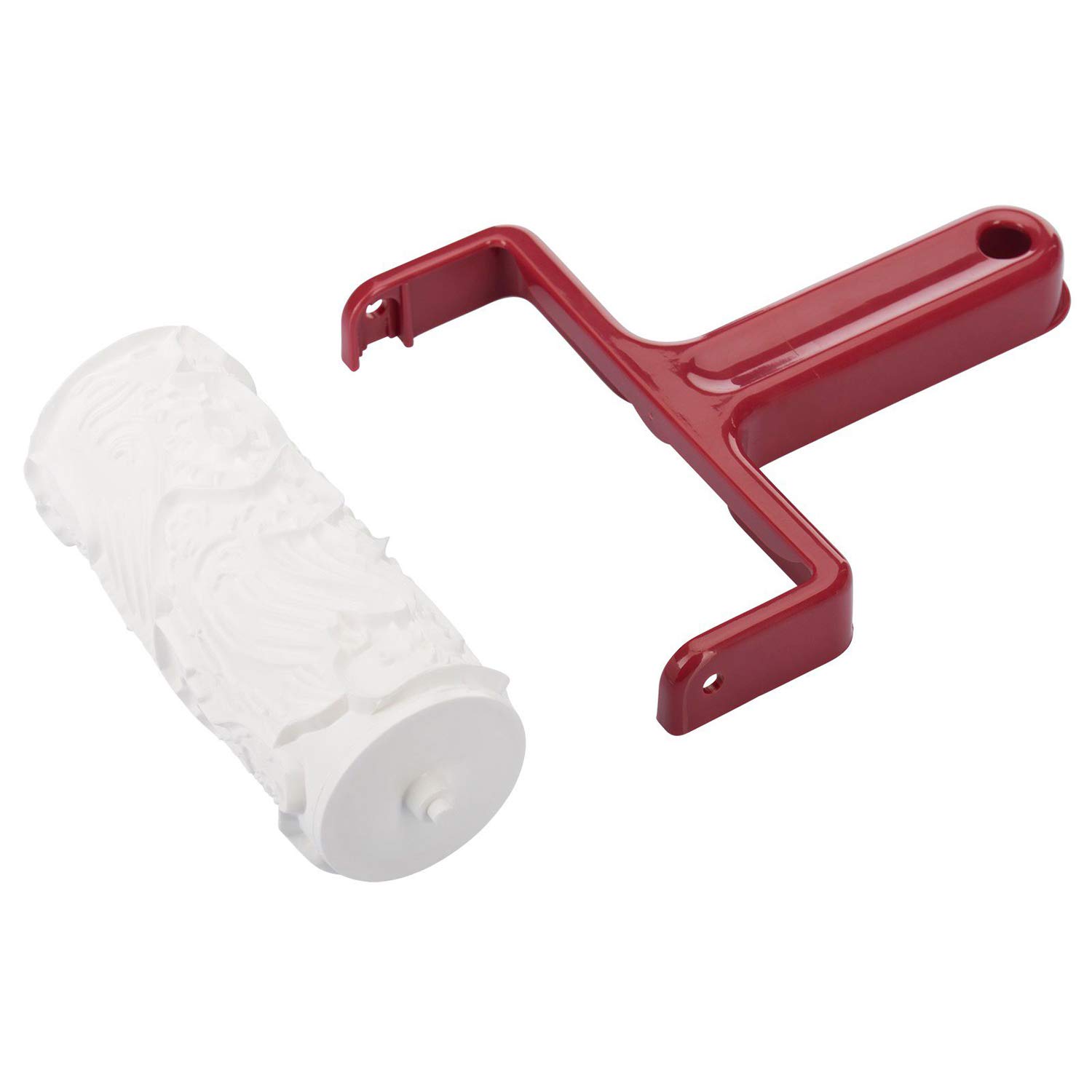 Westmark Cooky Roller - Premium Stainless Steel Dough Roller for Baking Cookies, Pastries & Pies (Red/White) - Perfect for Holiday Baking, Homemade Desserts & Kitchen Gifts