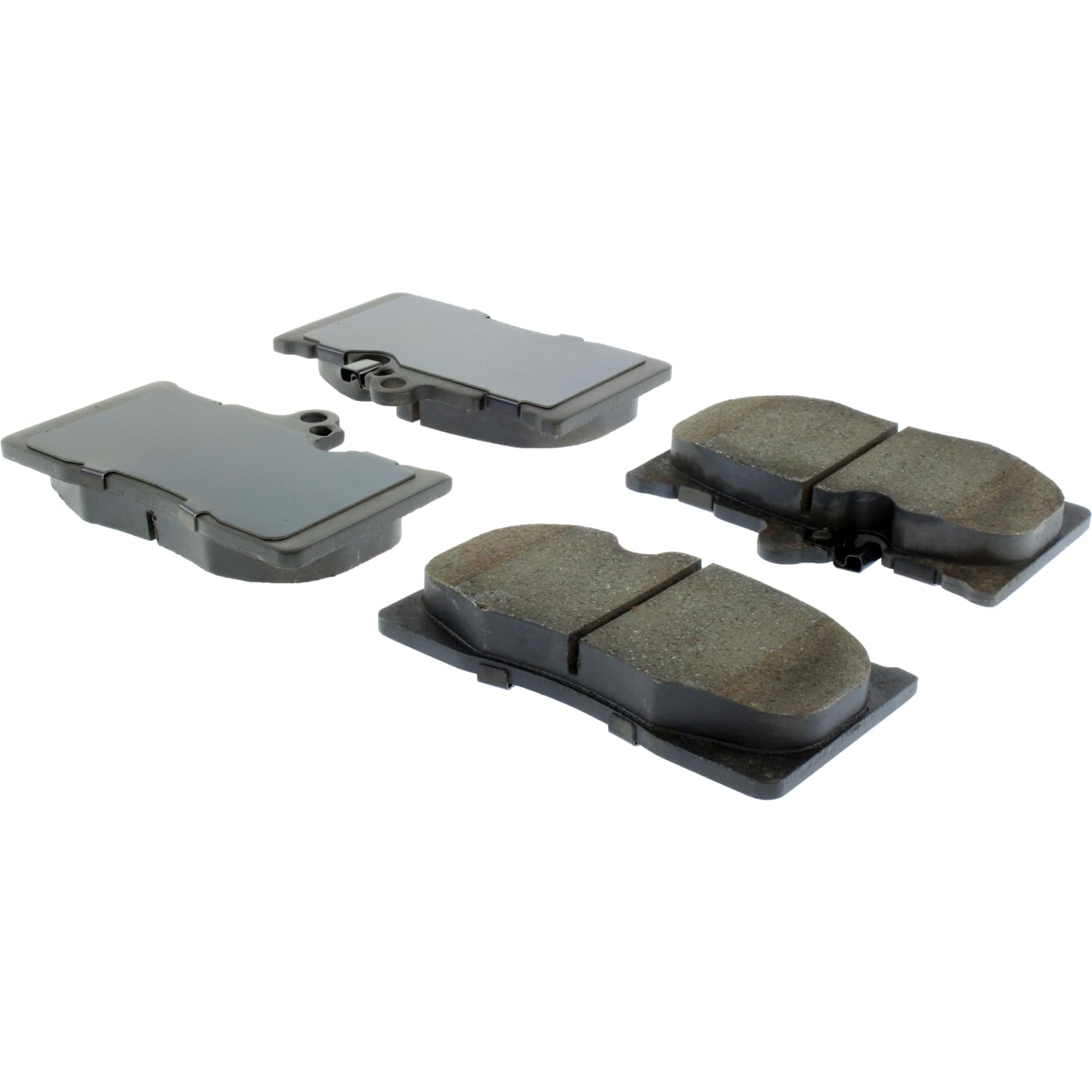 PosiQuiet Ceramic Brake Pads - Low Noise & High Performance for Cars, Trucks & SUVs - Perfect for Daily Commuting & City Driving