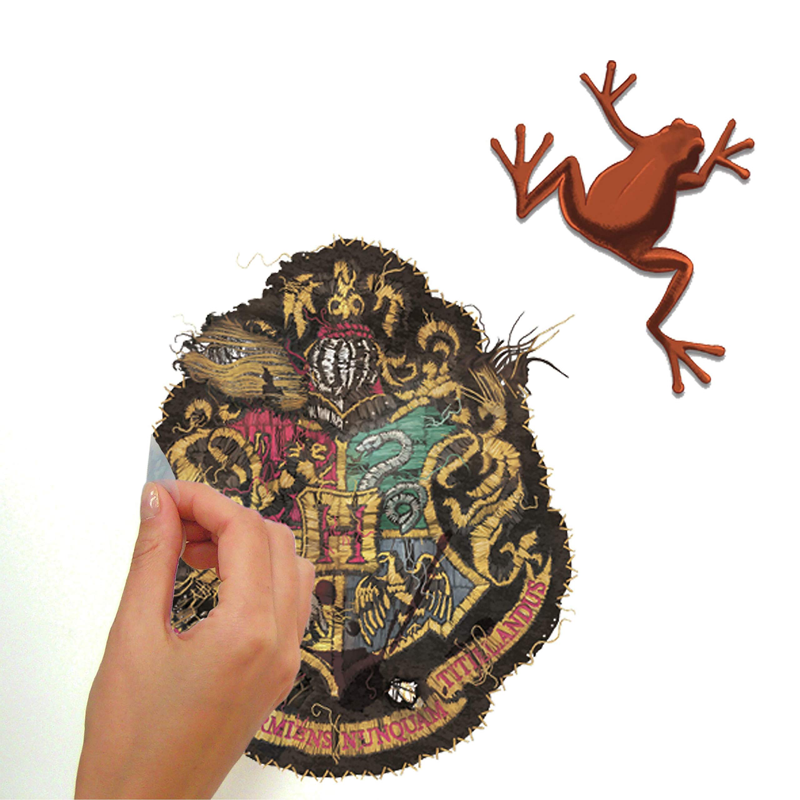 Harry Potter Wall Decals - Peel and Stick Removable Wall Stickers for Kids Room Decor, Nursery, Bedroom, Dorm - Officially Licensed Harry Potter Room Decorations (Set of 24) - Perfect for Harry Potter Themed Parties and Gifts