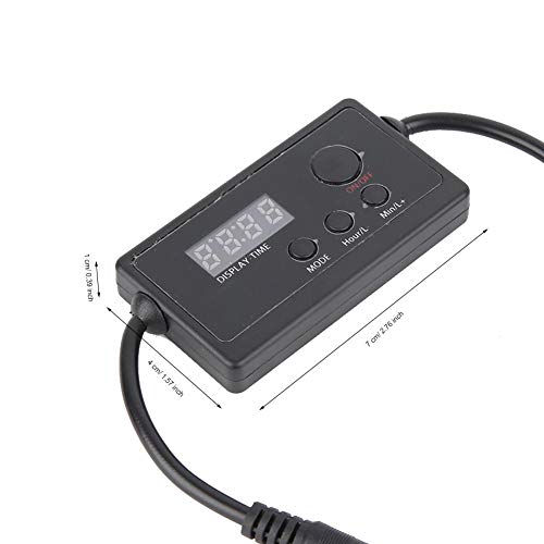 Smart LED Aquarium Light Dimmer Controller - Adjustable Fish Tank Lighting with Timer for Freshwater & Saltwater Tanks | Perfect for Coral Growth & Night Viewing