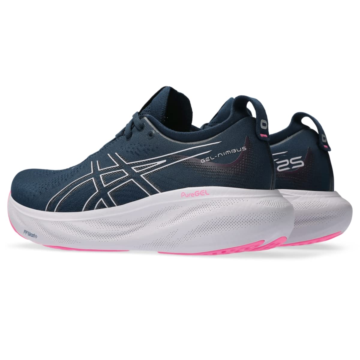 ASICS Women's Gel-Nimbus 25 Running Shoes - Lightweight Cushioned Sneakers for Jogging, Gym Workouts & Everyday Comfort | Best Road Running Shoes for Women 2023