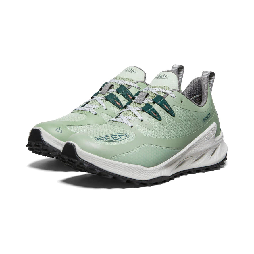 Women's Zionic WP Running Shoes - Desert Sage/Ember Glow | Lightweight & Breathable for Trail Running, Hiking & Outdoor Workouts