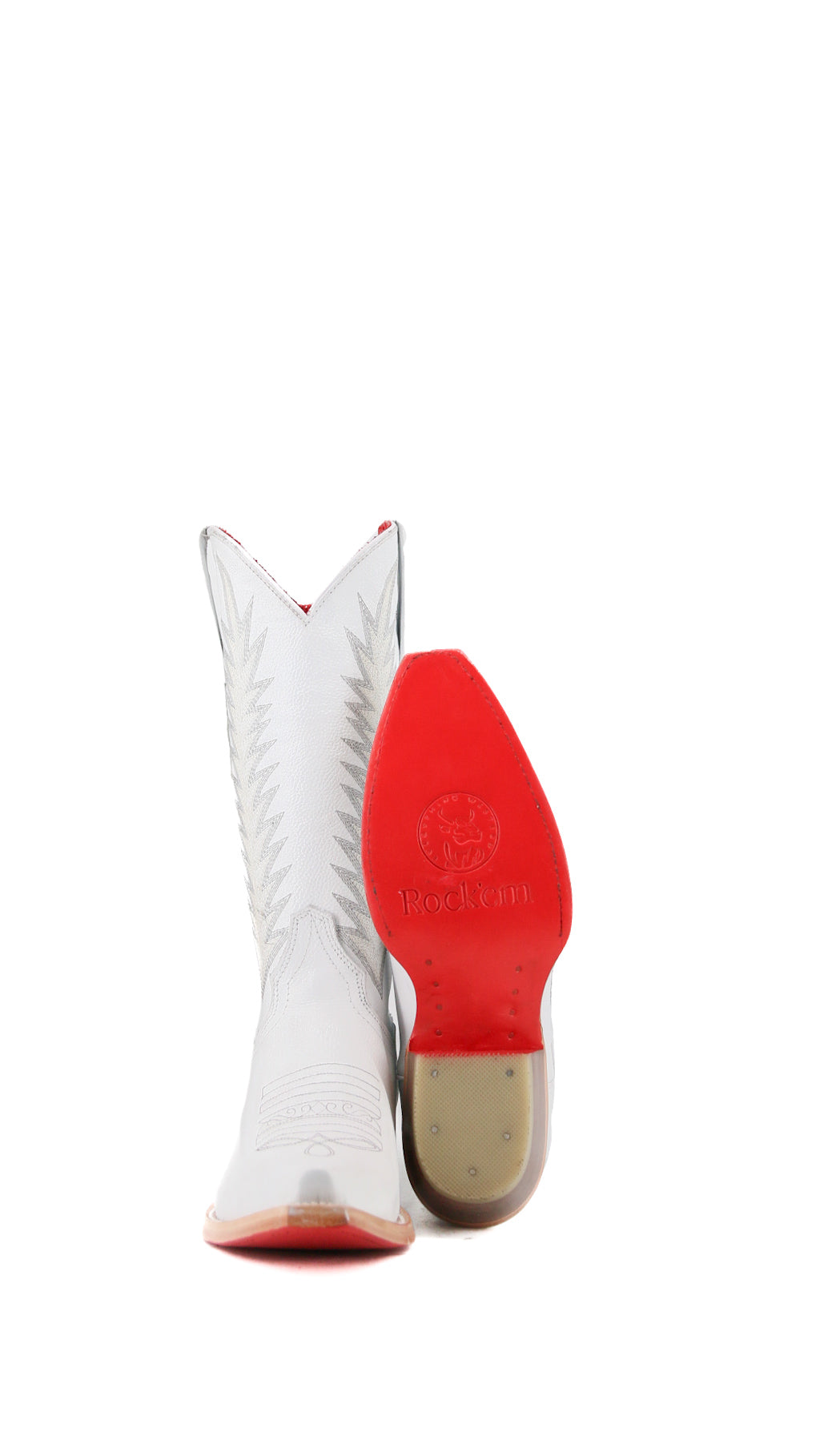 Sierra Red Cowgirl Boots for Women - Snip Toe Western Boots with Red Bottom - Perfect for Country Dancing, Rodeos, and Casual Wear