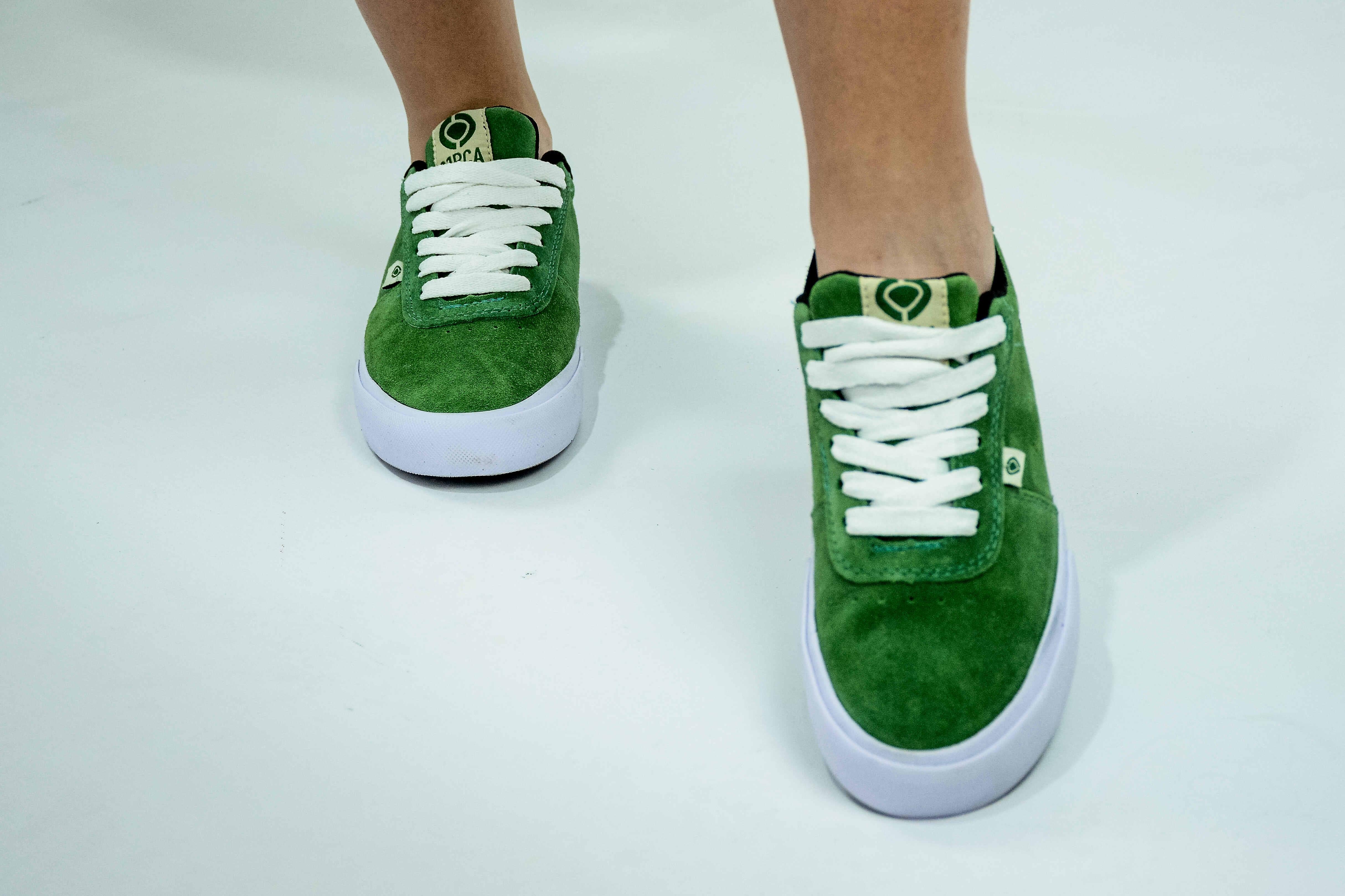 Circa Lamb Green Cream Sneakers - Stylish & Comfortable Women's Casual Shoes for Walking, Running & Everyday Wear