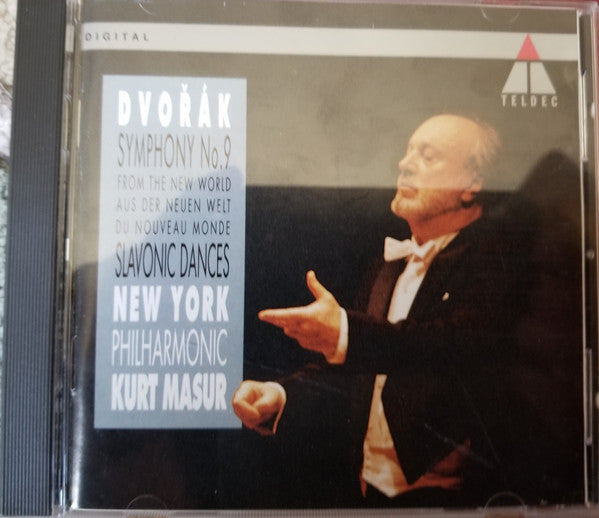 Antonín Dvořák Symphony No. 9 & Slavonic Dances CD - New York Philharmonic, Kurt Masur (NM/M Condition) - Perfect for Classical Music Lovers & Audiophiles