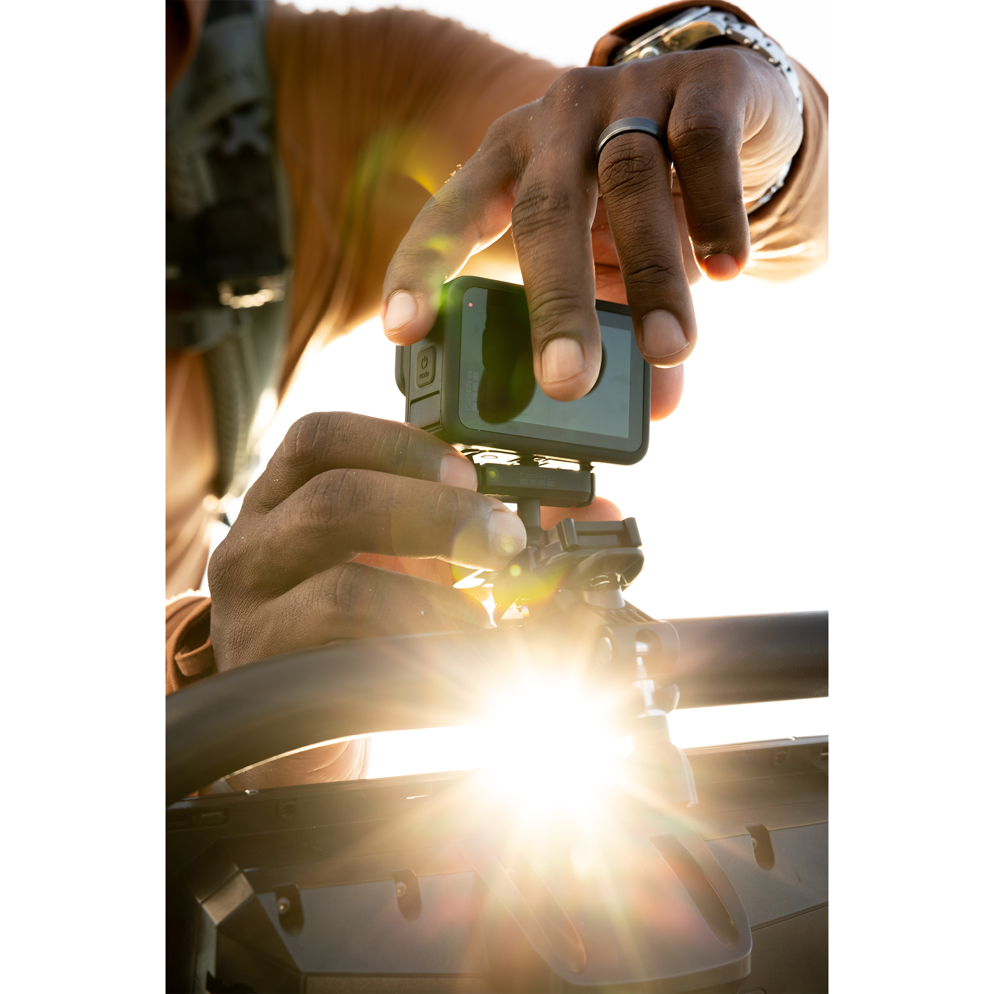 GoPro Magnetic Latch Mount for HERO13 Black - Secure Hands-Free Camera Mount for Action Shots, Vlogging & Adventure Sports