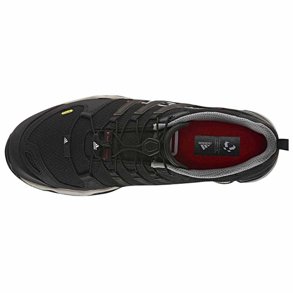 Adidas Terrex Fast R Light Hiking Shoes for Men - Grey Rock/Black/Core Energy - Size 7 | Trail Running & Outdoor Adventures