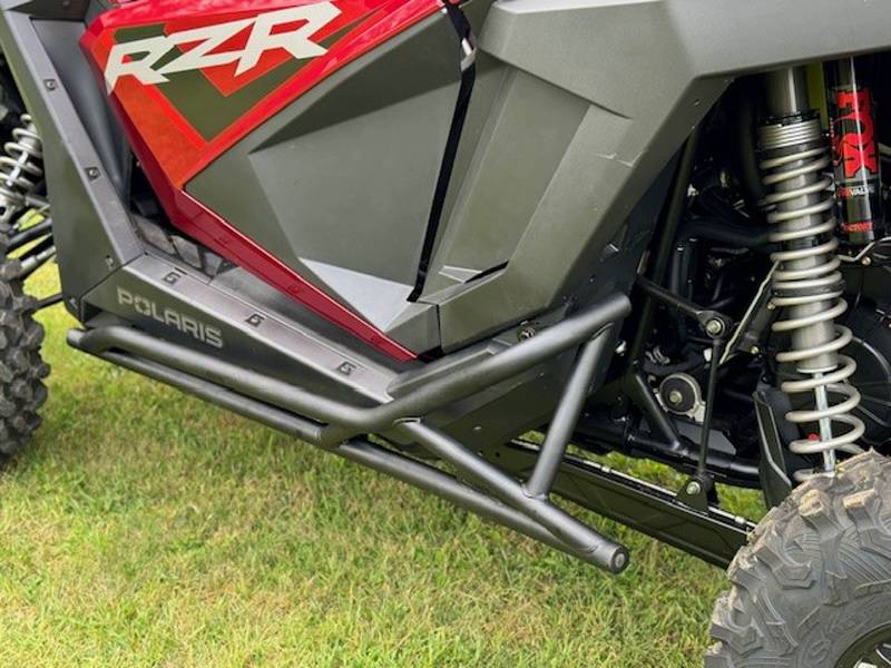 14843 EMP RZR PRO XP & Turbo R Rocker Knockers with Tree Kicker Nerf Bars for 2-Seat UTV - Off-Road Side Protection & Step Bars for Trail Riding & Rock Crawling