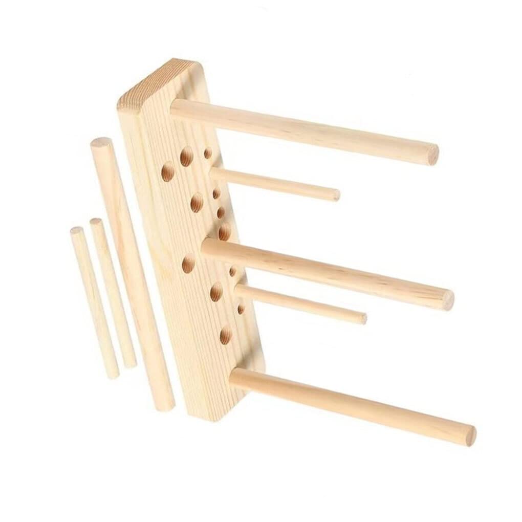 5-in-1 Wood Bow Maker Tool Kit - High Efficiency DIY Ribbon Craft & Satin Packaging Maker for Gift Wrapping, Wedding Decorations, Party Supplies & Home Decoration