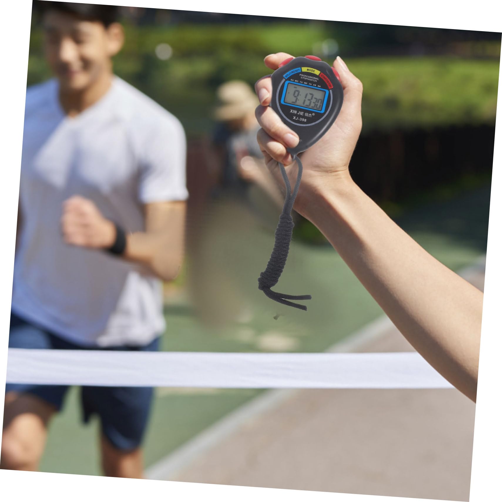 BELLIFFY Digital Sports Stopwatch - 2 Pack Multi-Function Running Timer with Chronograph for Fitness Training, Track & Field, Swimming | Portable Electronic Stopwatch for Coaches, Athletes & Gym Workouts