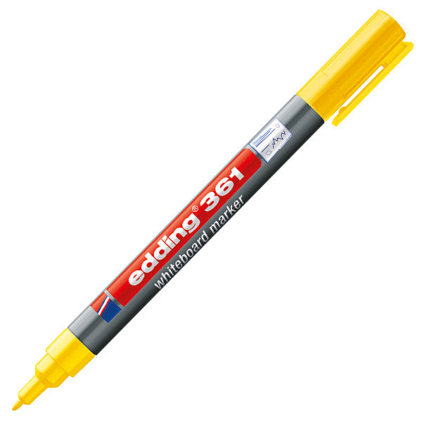 edding 361 Extra Fine Whiteboard Marker Pens - 12 Pack, Low Odor Dry Erase Markers for Whiteboards, Glass, & Non-Porous Surfaces - Ideal for Office, Classroom, Home & Presentations