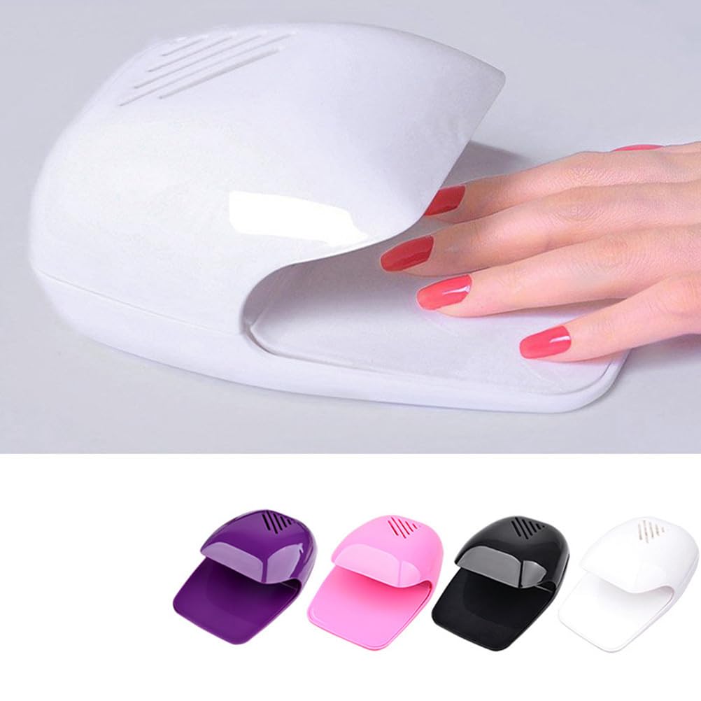 Lurrose Mini Nail Dryer Fan - Portable UV-Free Nail Polish Dryer for Gel & Regular Polish - Perfect for Home Manicures, Nail Salons & Travel Nail Care