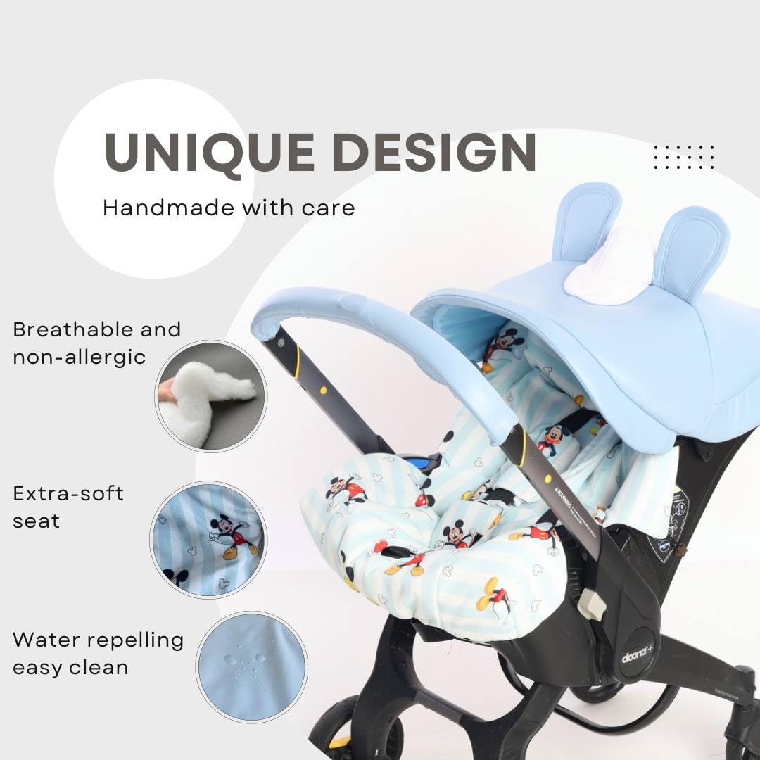 Premium Boss and Baby Car Seat Cover - Waterproof & Non-Slip Protection for Cars, SUVs - Perfect for Parents, Pets, and Travel