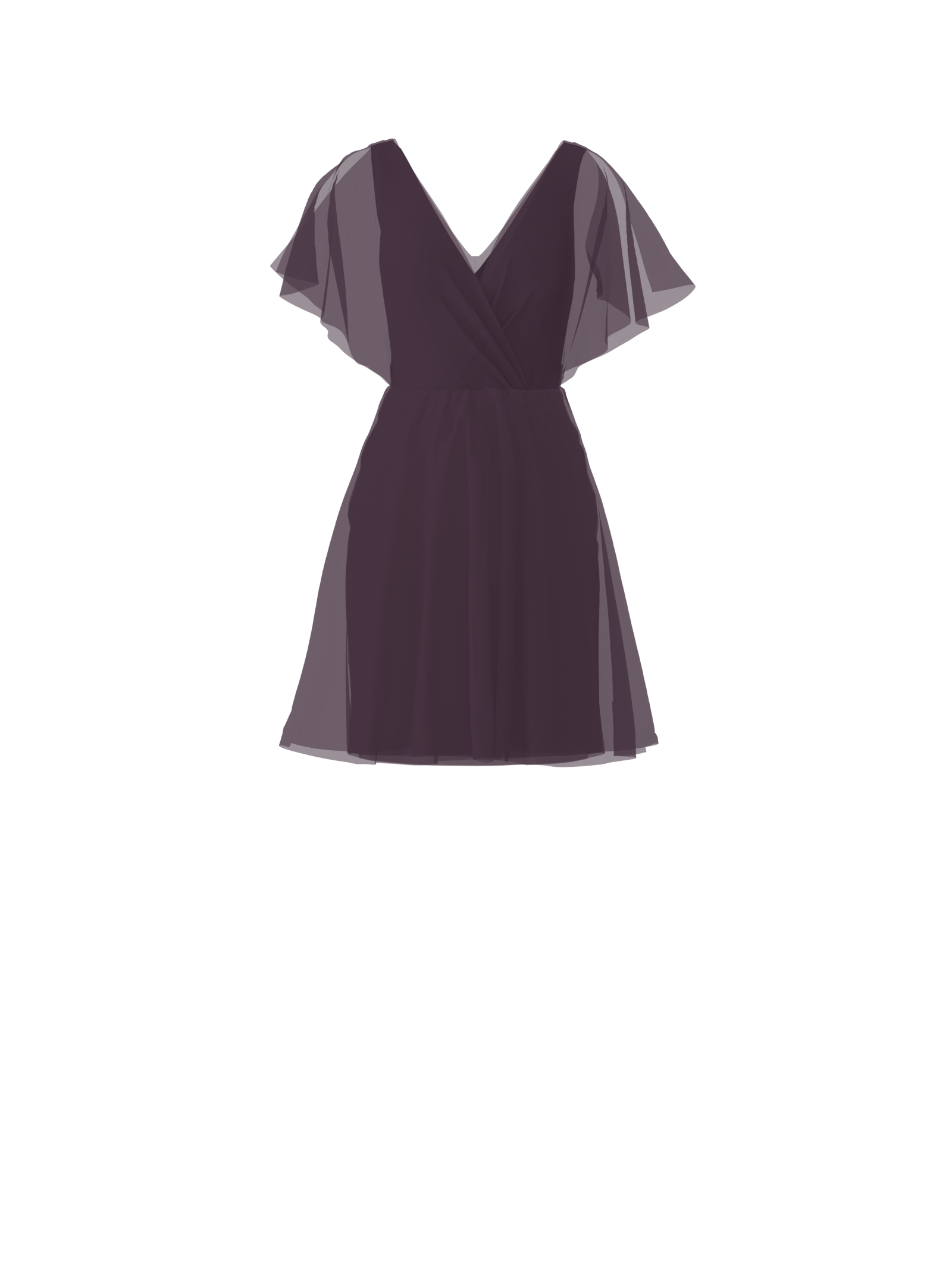 Ava Bodice & Carla Skirt Set in Plum Color - Elegant Women's Fashion Outfit for Parties, Weddings, and Special Occasions
