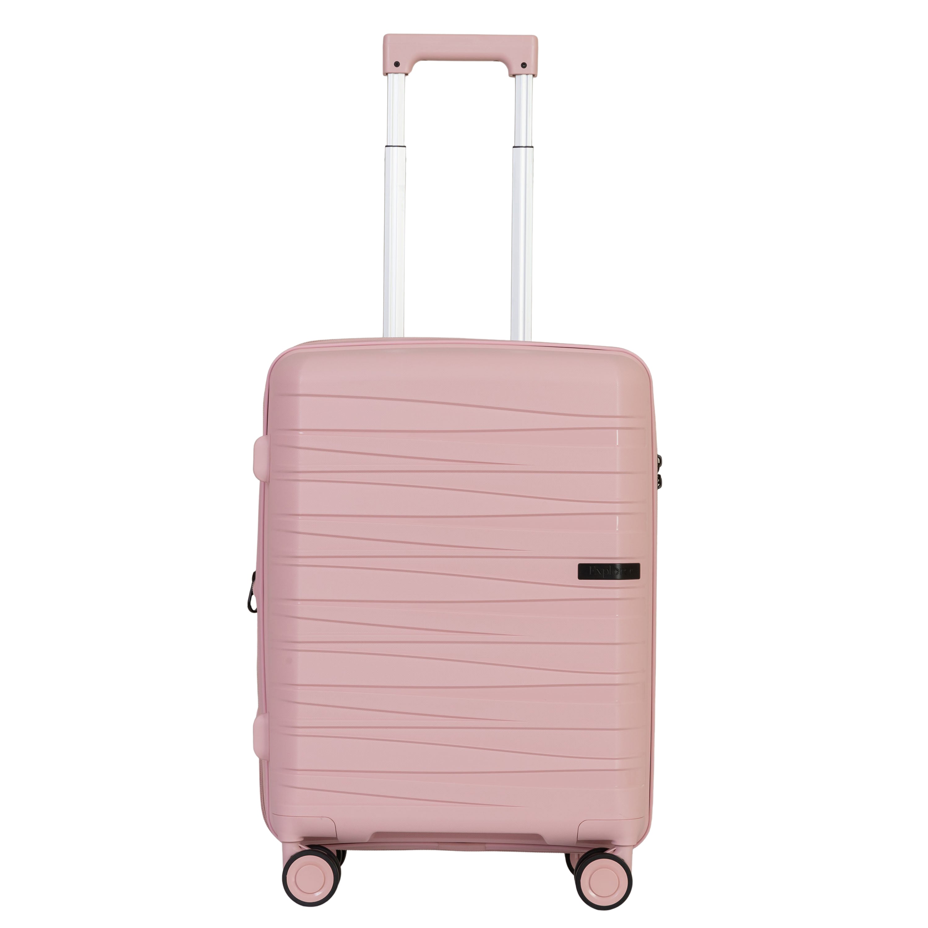Explorer Breeze Anti-Theft Expandable Carry-On Luggage - Lightweight Travel Suitcase for Airplane, Business Trips & Weekend Getaways