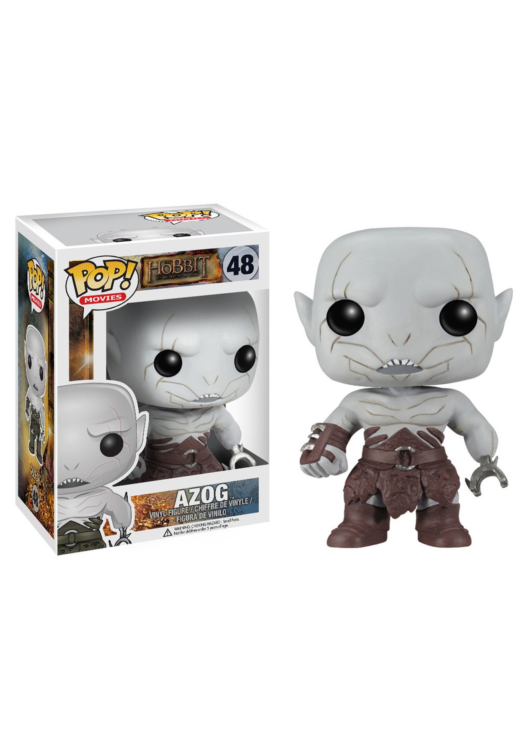 Funko POP Movies: The Hobbit - Azog The Defiler Action Figure Collectible Toy for Fans & Gift Ideas | Movie Merchandise, Display Decor, and Pop Culture Collectibles