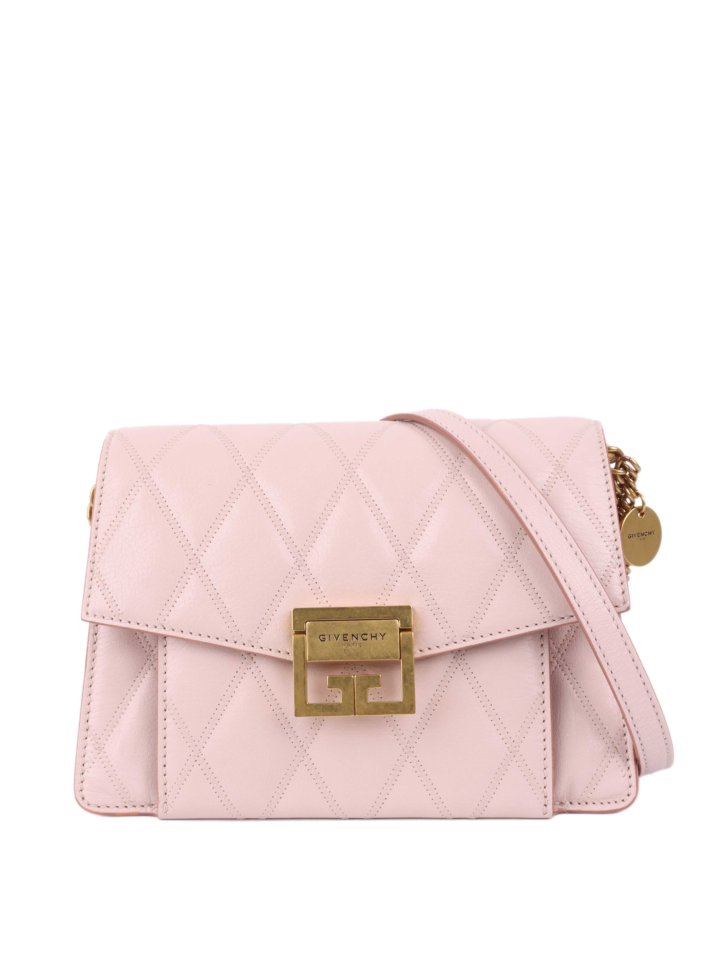 Givenchy GV3 Shoulder Bag in Light Pink - Luxury Crossbody Handbag for Women, Perfect for Date Night, Parties & Everyday Elegance