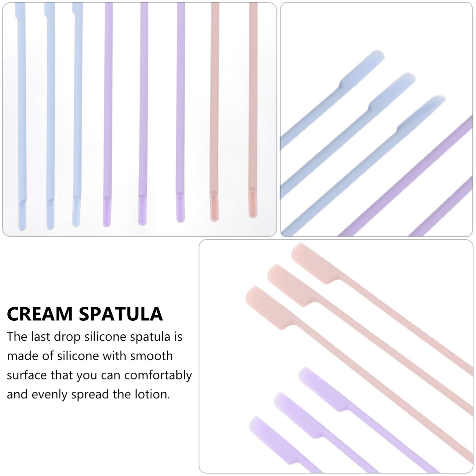 FRCOLOR 9-Piece Moisturizer & Cream Applicator Set - Lipstick Spatula, Beauty Scraper, Cosmetic Spatula for Makeup, Lotion, Skincare | Perfect for Salon, Home & Travel Use