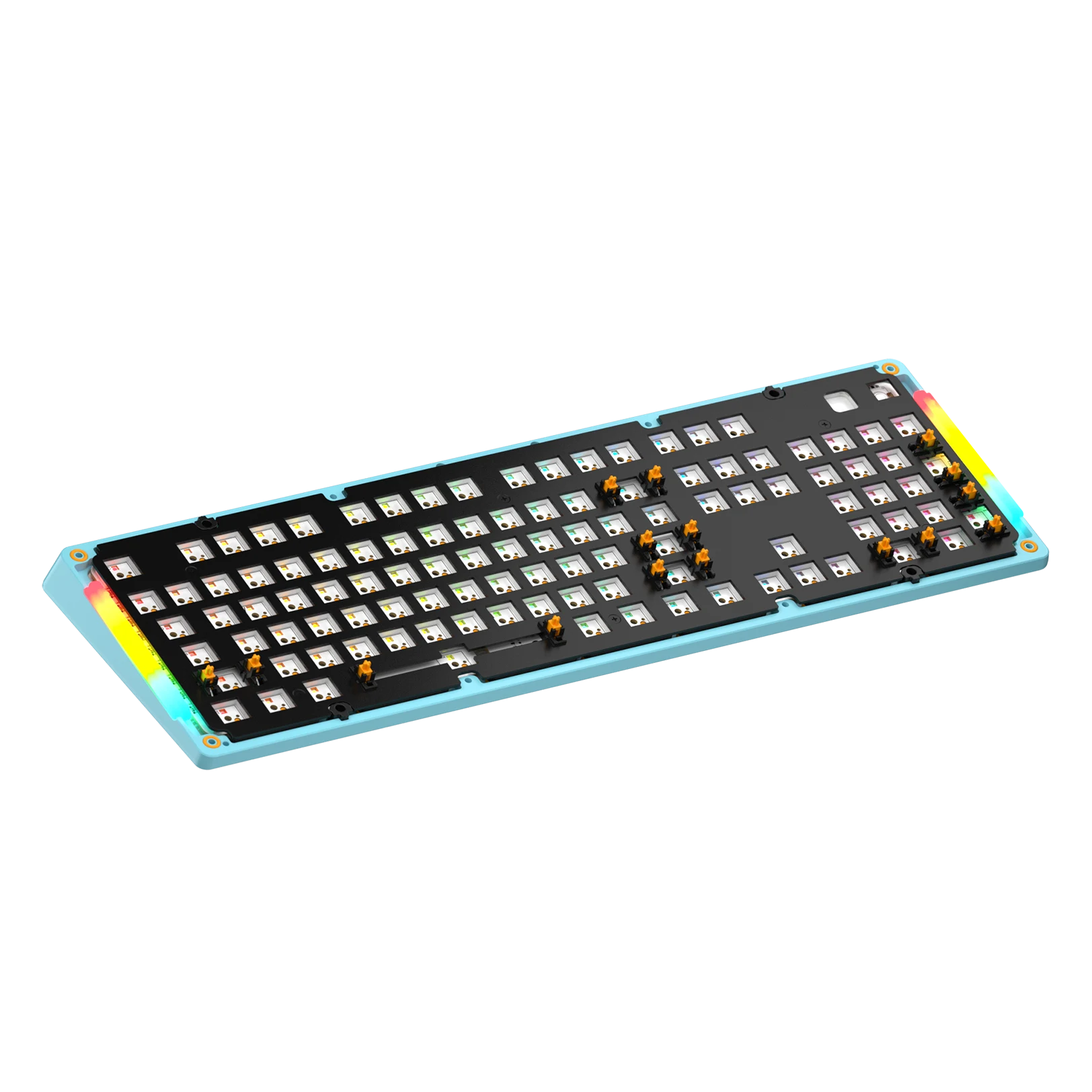 GMMK 3 Limited Edition Metal Bottom Case - Laguna Blue (100% Size) | Premium Keyboard Base for Gaming & Typing Enthusiasts | Perfect for PC Builds & Mechanical Keyboard Customization