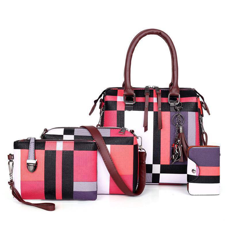 Luxury Designer Plaid Handbags for Women - Elegant & Stylish Tote Bags for Work, Travel, and Everyday Use