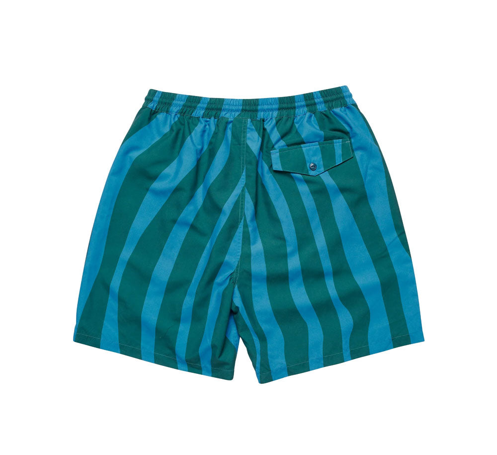 **AQUA WEED WAVES Swim Shorts for Men - Quick-Dry Beach Swimwear with UPF Protection - Perfect for Swimming, Surfing, and Summer Vacations**