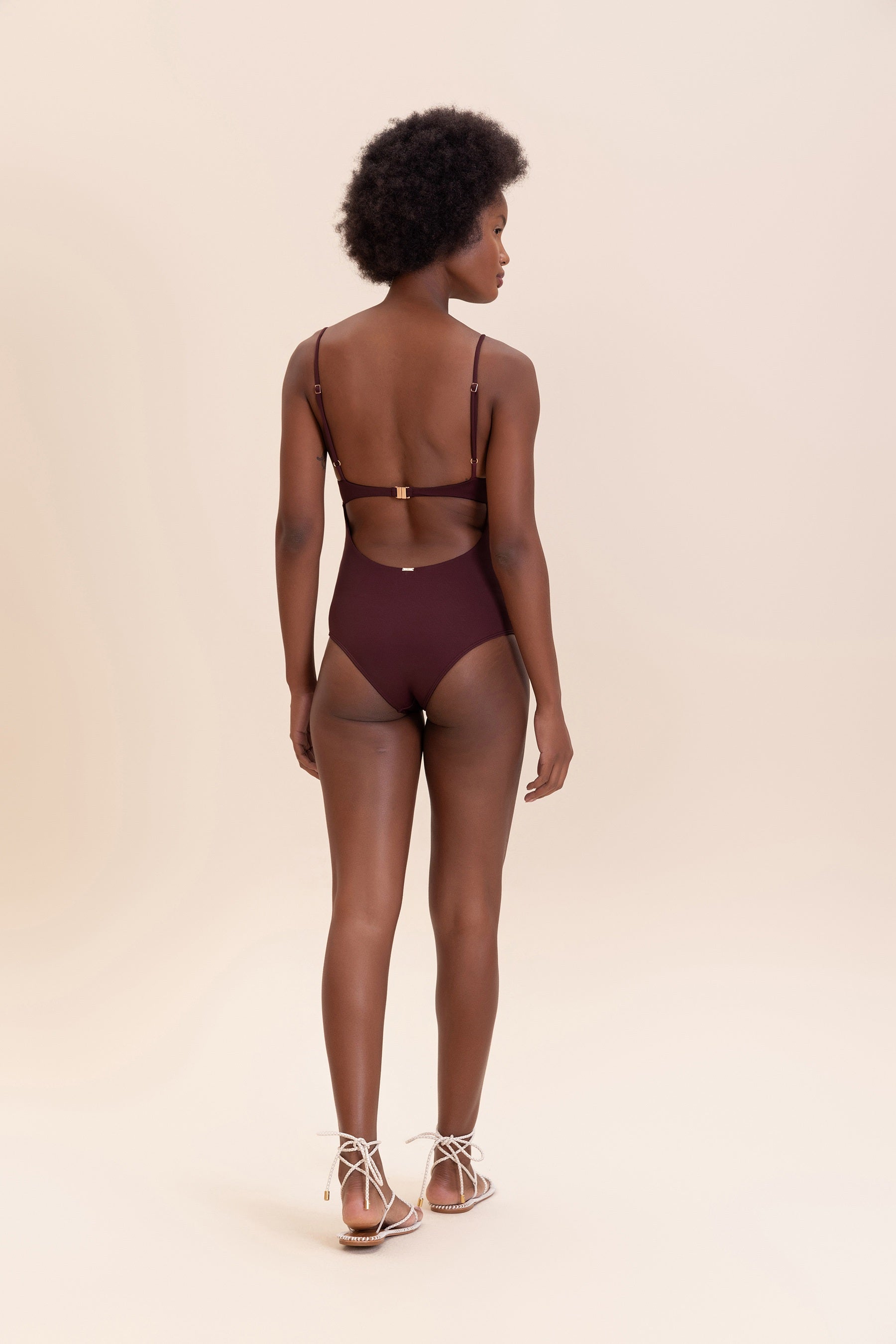Sense® Knot Bandeau One Piece Swimsuit - Women's Sexy High Cut Bathing Suit for Beach & Pool - Perfect for Summer Vacation and Swim Parties