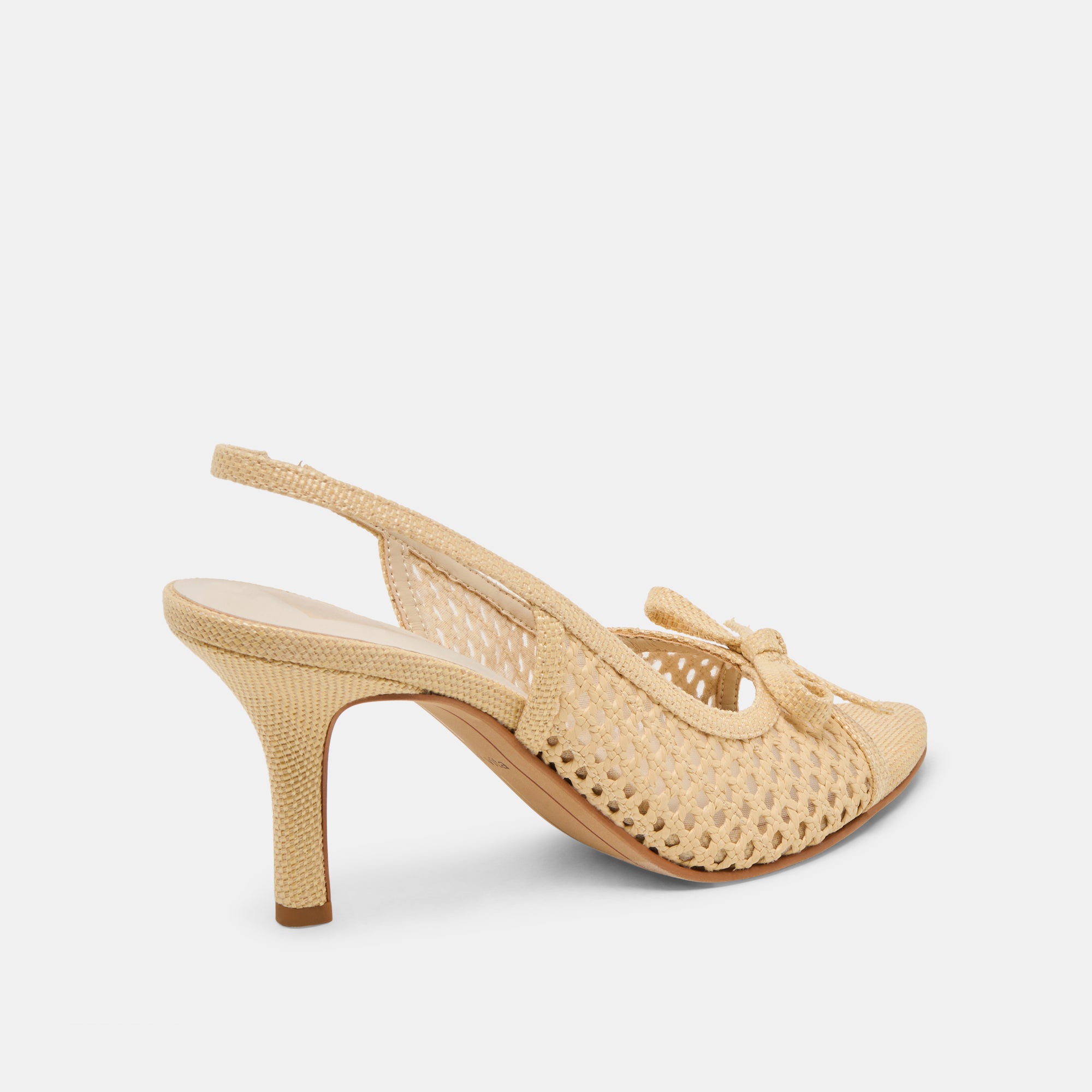 MORELA Women's High Heels - Natural Raffia Wedge Sandals for Summer | Comfortable Beach Wedding Party Shoes | Perfect for Outdoor Events, Vacations & Date Nights