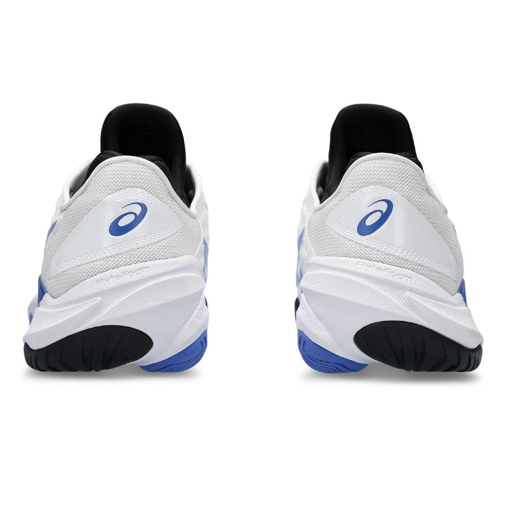 ASICS Court FF 3 Men's Tennis Shoes - White/Sapphire Blue | High-Performance Indoor & Outdoor Court Shoes for Tennis Players | Perfect for Competitive Matches & Training Sessions