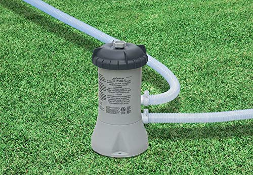 Intex Easy Set 12-Foot by 30-Inch Round Above Ground Swimming Pool Set - Perfect for Backyard Family Fun & Summer Relaxation