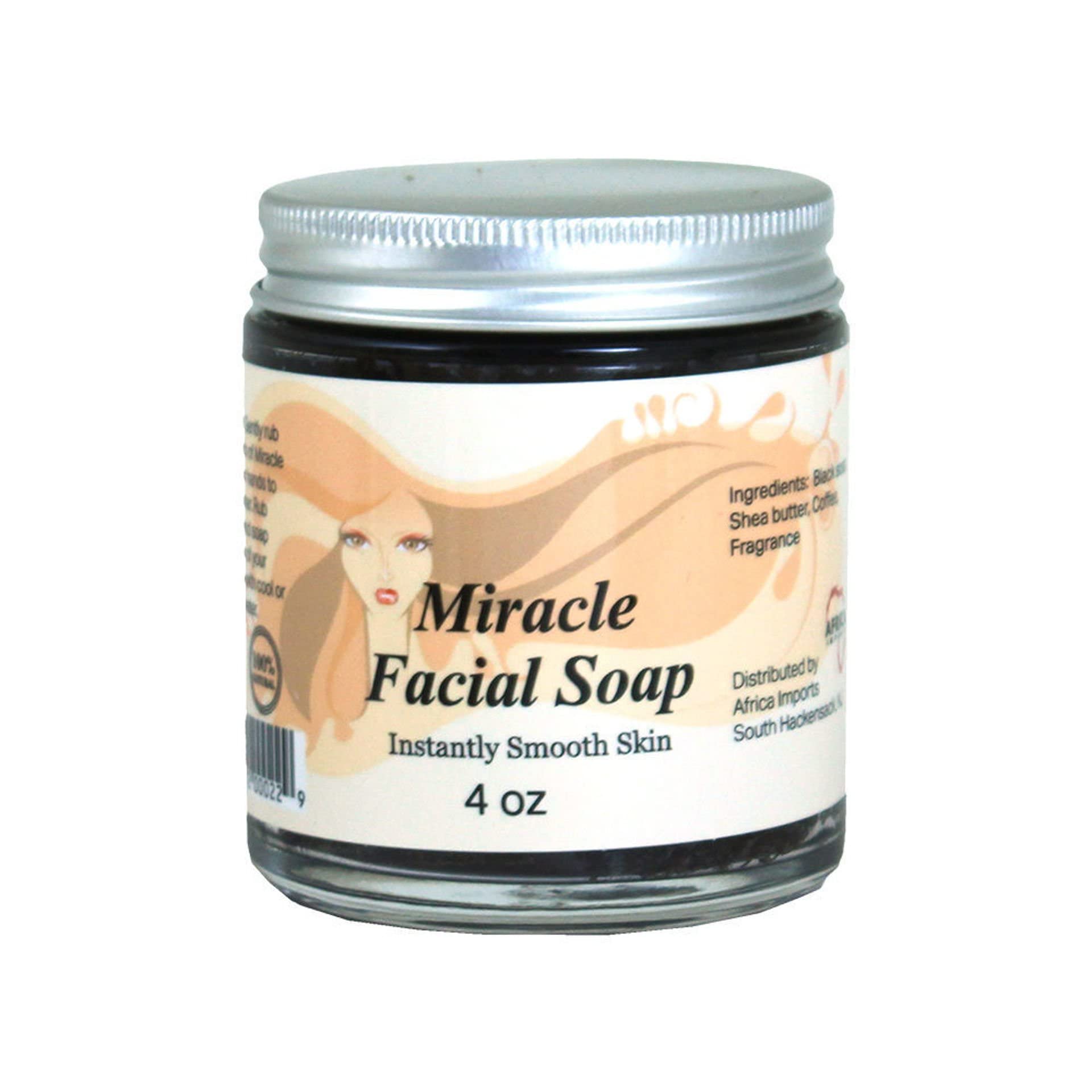 Pure Miracle Soap for Face Cleansing & Smooth Skin | 4 oz Organic Facial Cleanser | Perfect for Daily Skincare Routine & Sensitive Skin Care