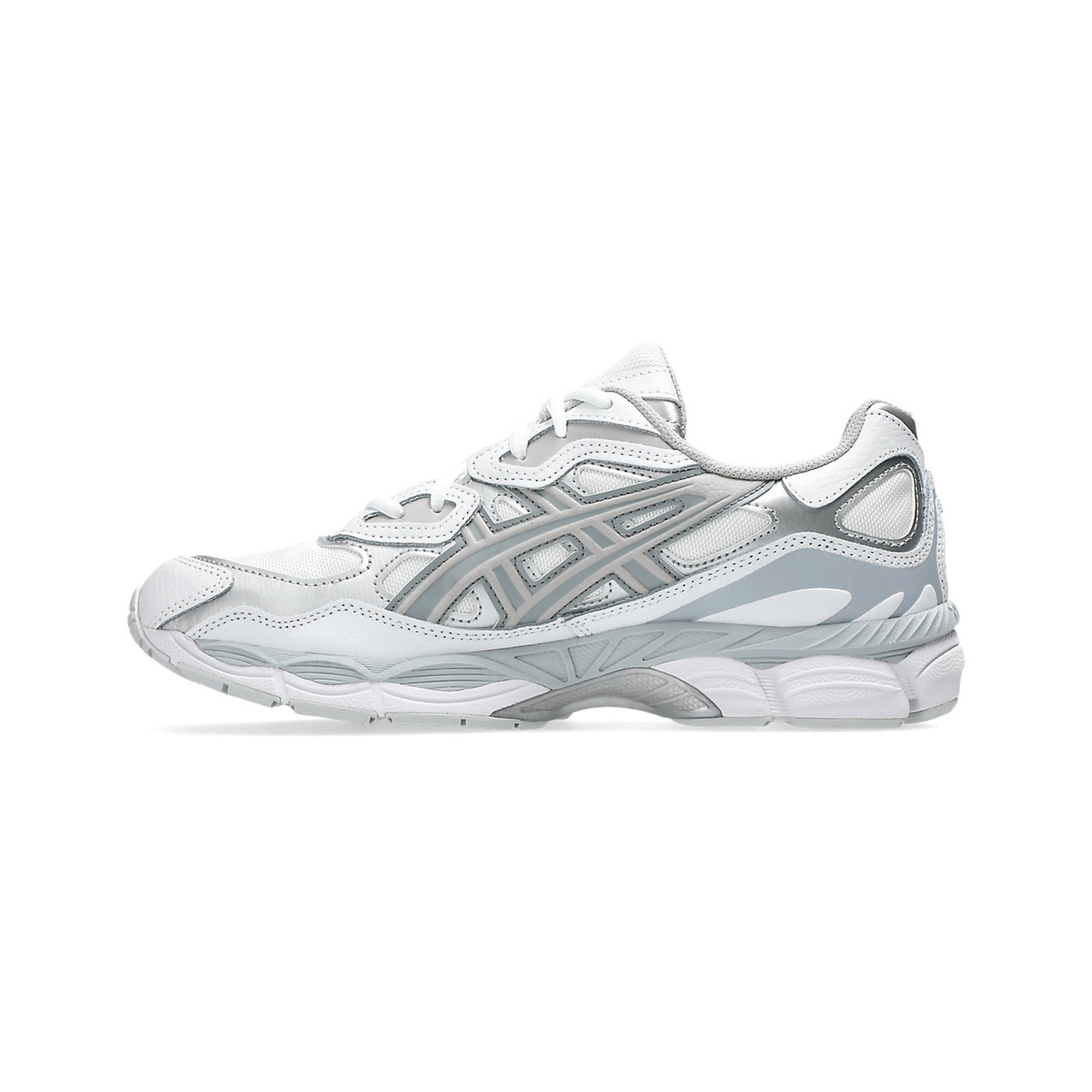 ASICS Gel NYC 'White Oyster Grey' Running Shoes for Men (2024) - Lightweight Cushioned Sneakers for Jogging, Gym Workouts & Daily Wear