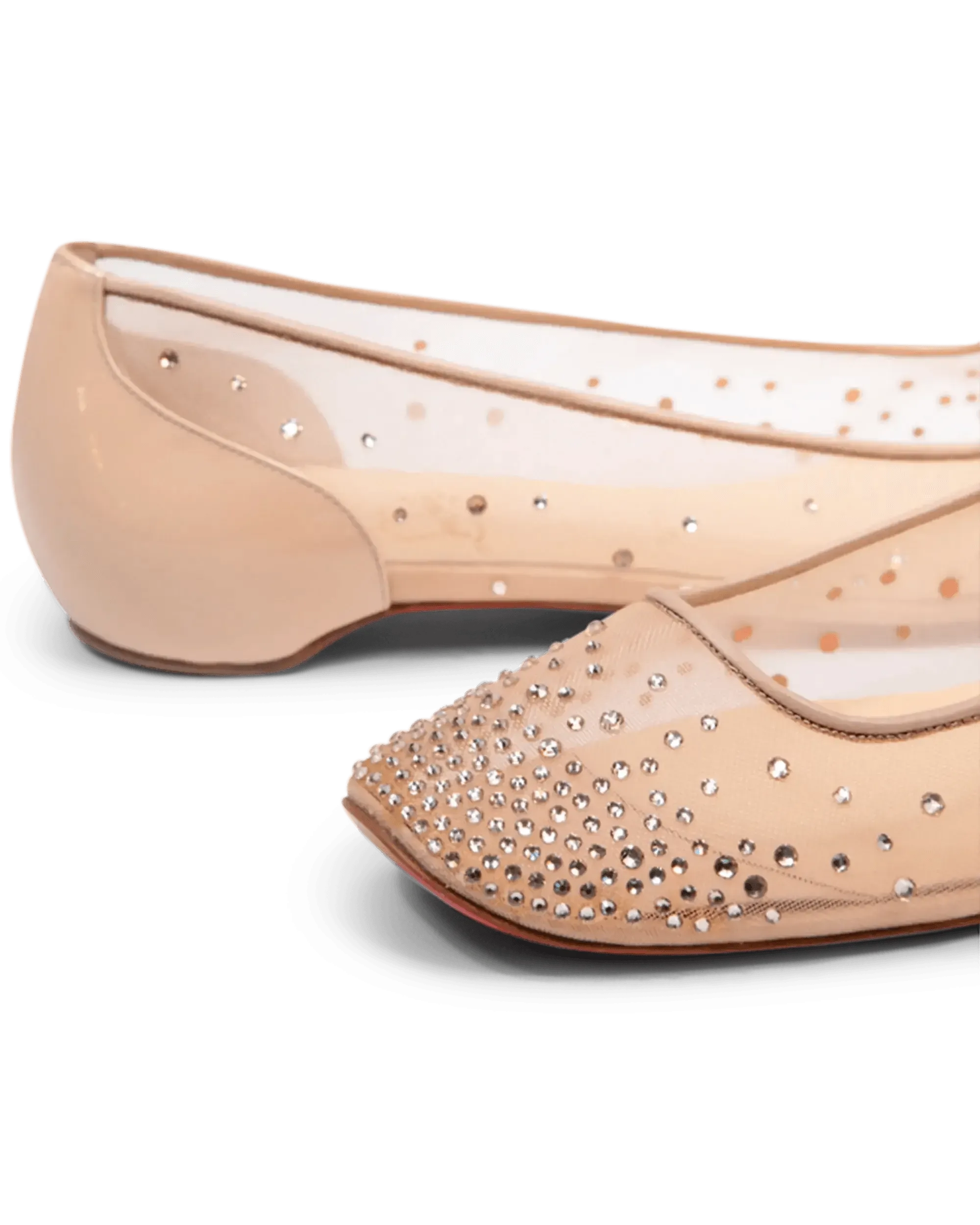 Follies Strass Flats - Sparkling Rhinestone Ballet Flats for Women | Comfortable & Stylish for Parties, Weddings & Evening Events