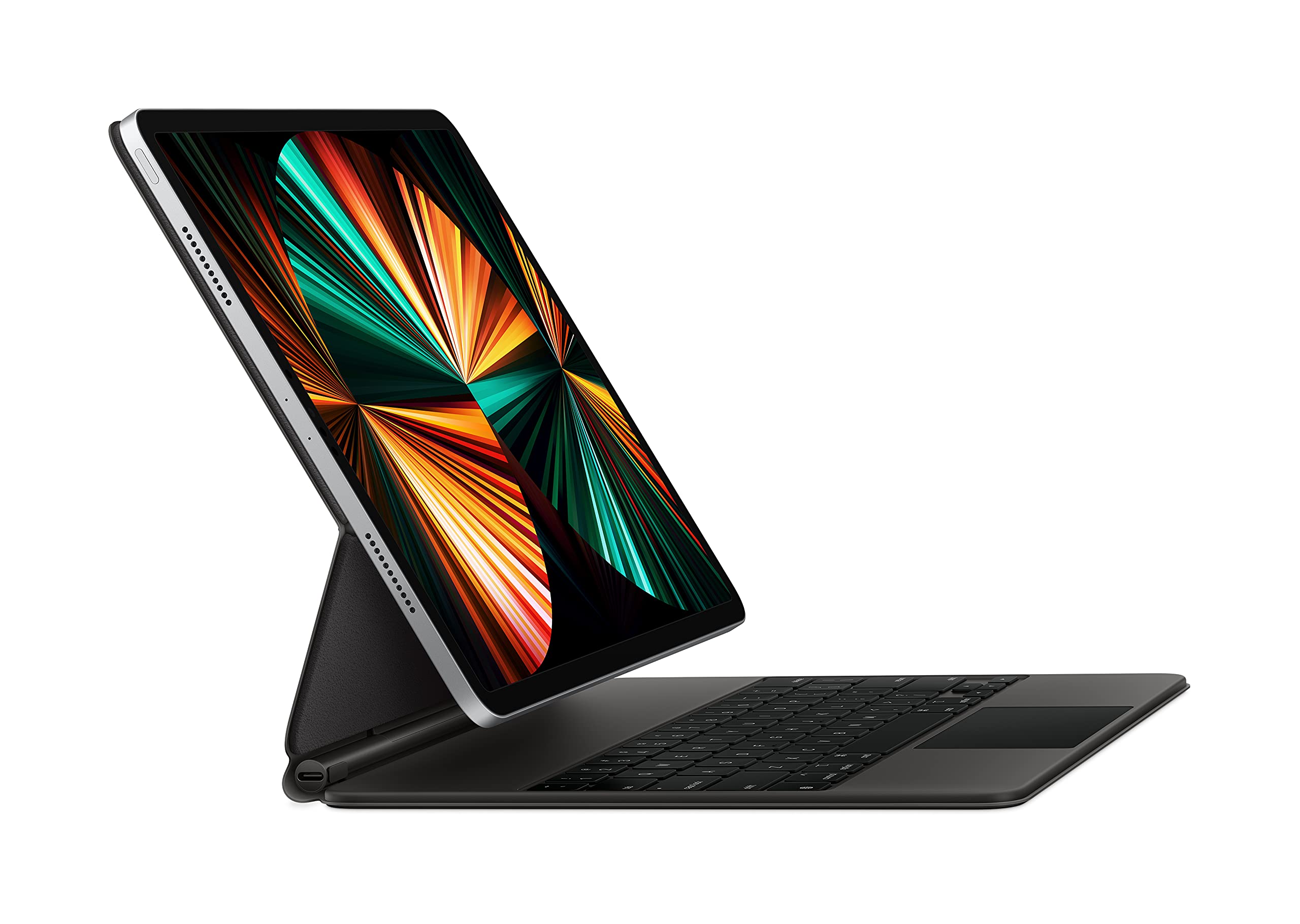 Apple Magic Keyboard for 12.9-inch iPad Pro 5th Gen - Danish Layout - Wireless Bluetooth Keyboard - Black - Premium Typing Experience for Work & Creativity