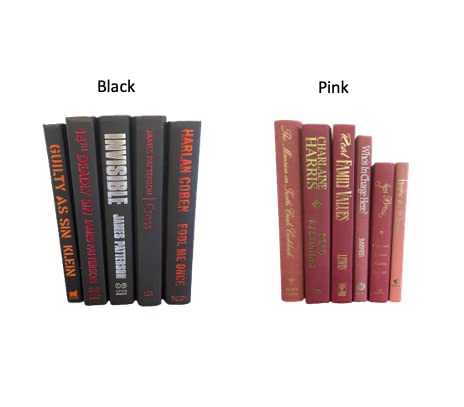 SoBoho Decorative Book Set - Light Green Fake Books for Bookshelf & Home Decor - Perfect for Living Room, Bedroom, Office & Coffee Table Styling