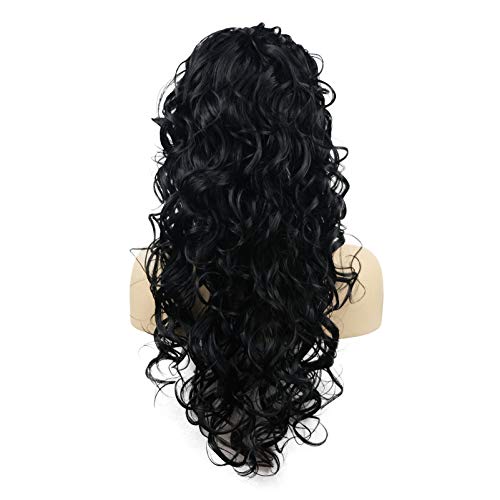 Extra Long Curly Headband Wig for Women - Soft & Natural Looking Synthetic Hair - Perfect for Cosplay, Costume Parties & Daily Fashion