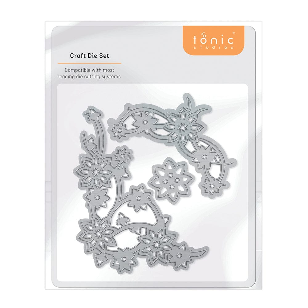 Tonic Studios Thinking of You Corners Die Set 4442E - Perfect for Scrapbooking, Card Making, and DIY Craft Projects