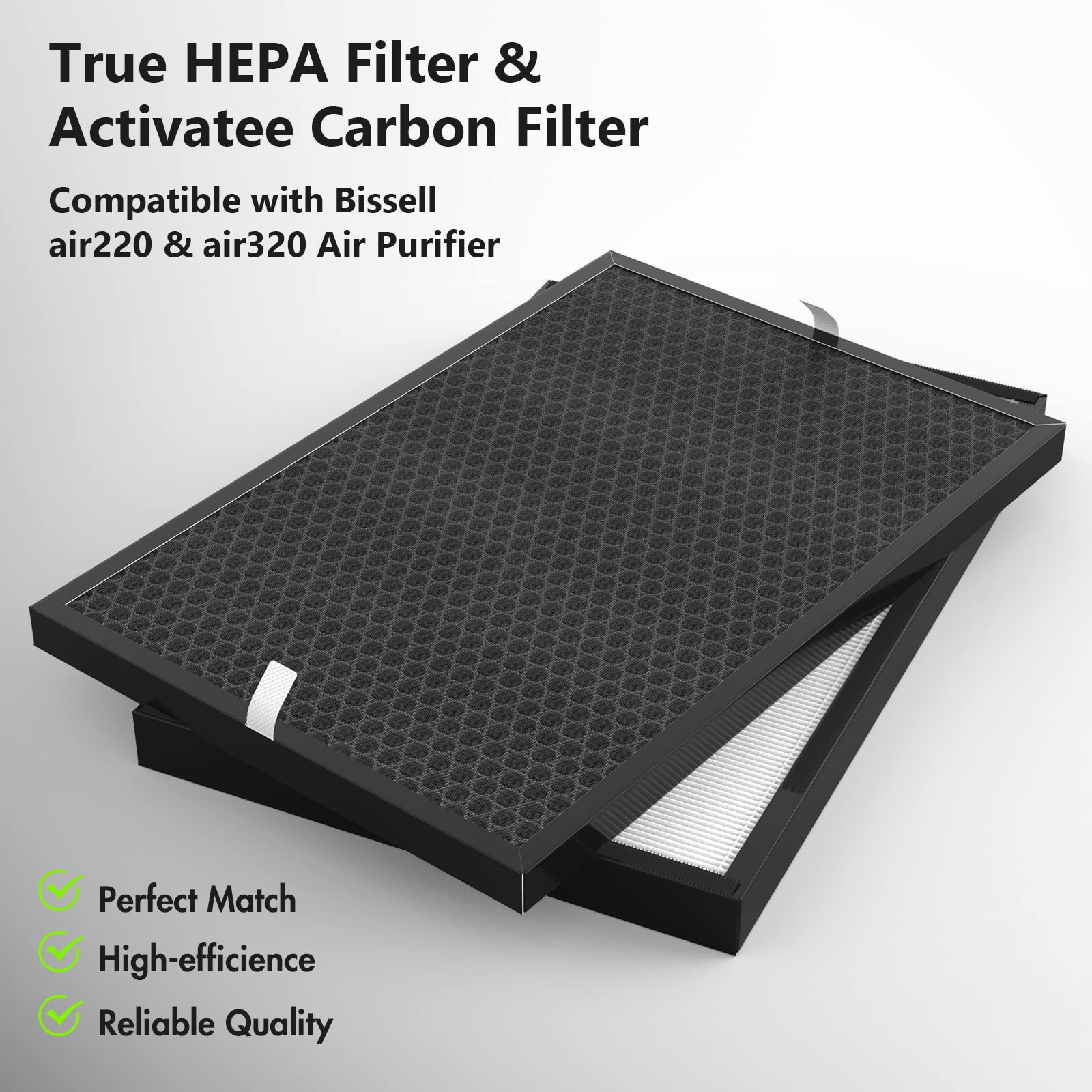 Air220 Filter Replacement - Compatible with Air220 Air Purifiers | High-Efficiency HEPA Filter for Cleaner Air | Ideal for Home, Office & Bedroom Use
